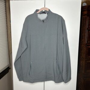 Travis Mathew Valley View No Logo Heather Grey Long Sleeve Men's Size XL NEW